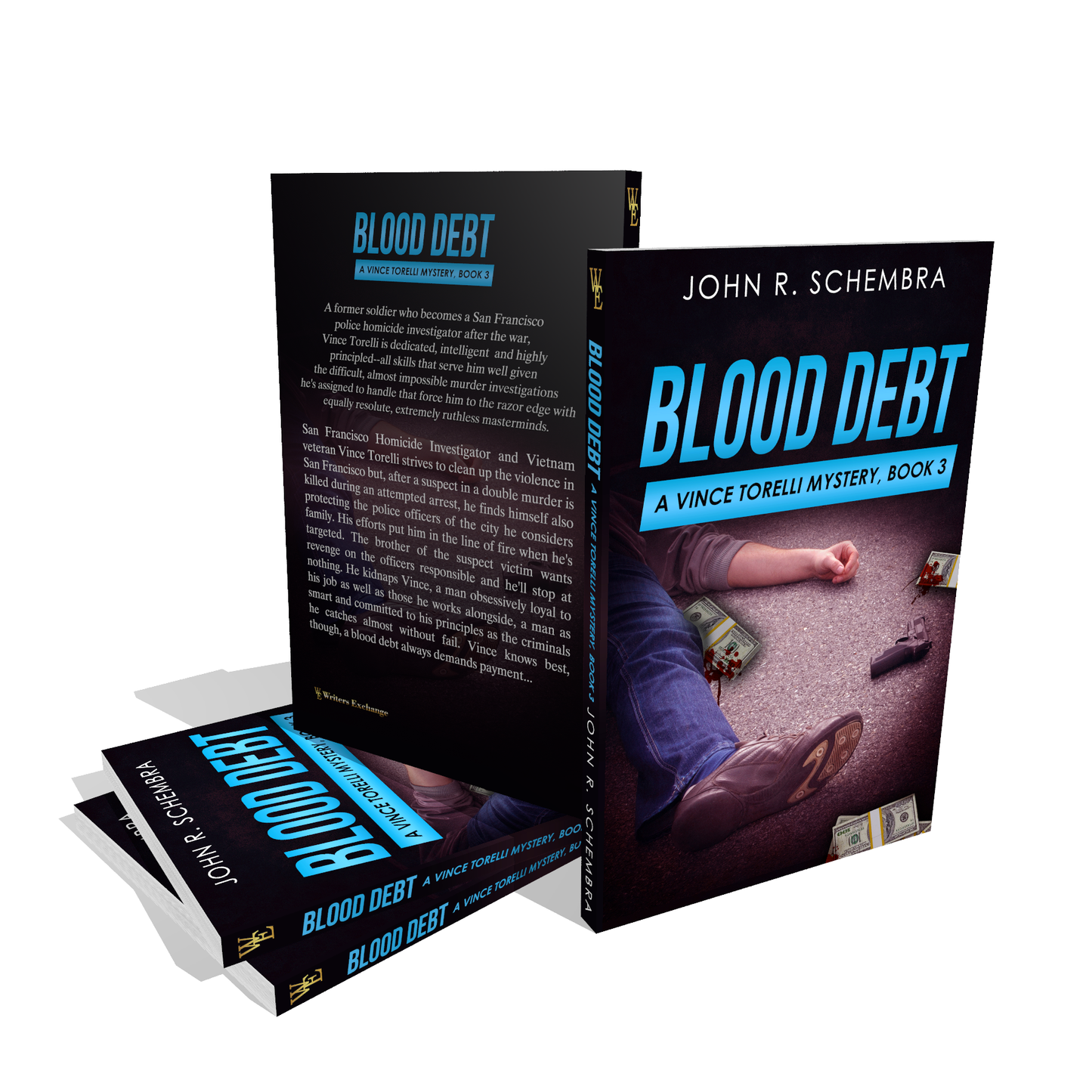 A Vince Torelli Mystery, Book 3: Blood Debt by John Schembra