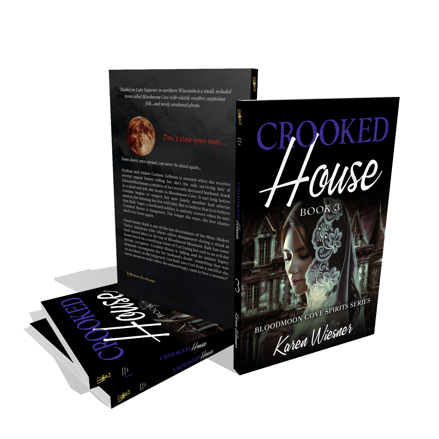 Bloodmoon Cove Spirits Series, Book 3: Crooked House by Karen Wiesner