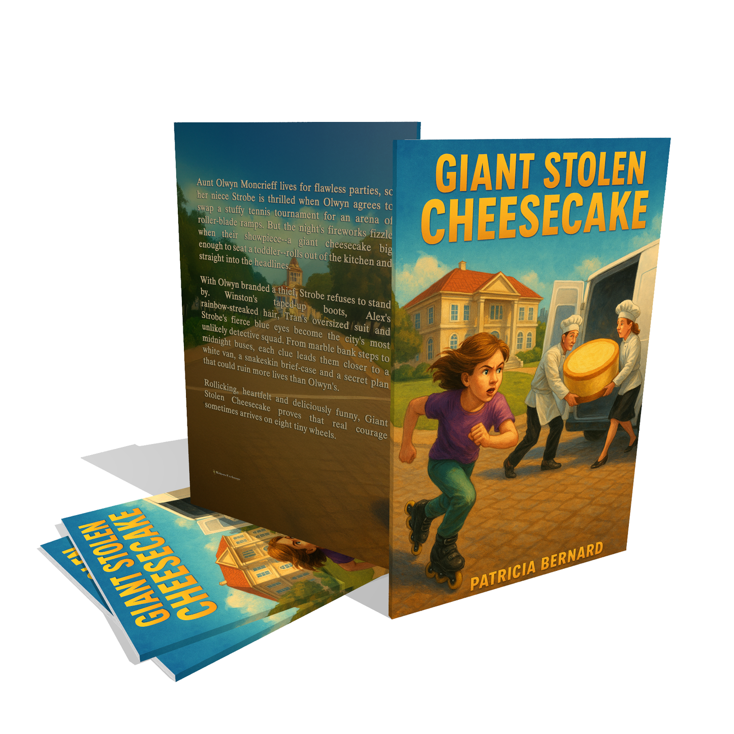 Giant Stolen Cheesecake by Patricia Bernard