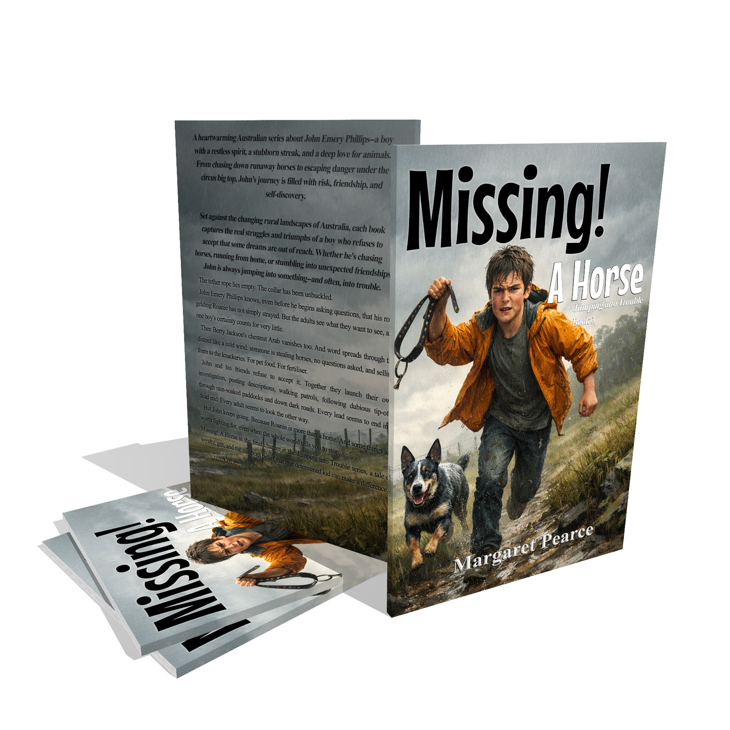 Jumping into Trouble Series Book 3: Missing! A Horse by Margaret Pearce