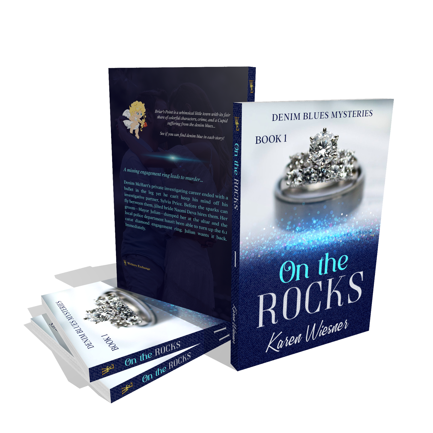 Denim Blues Mysteries, Book 1: On the Rocks by Karen Wiesner