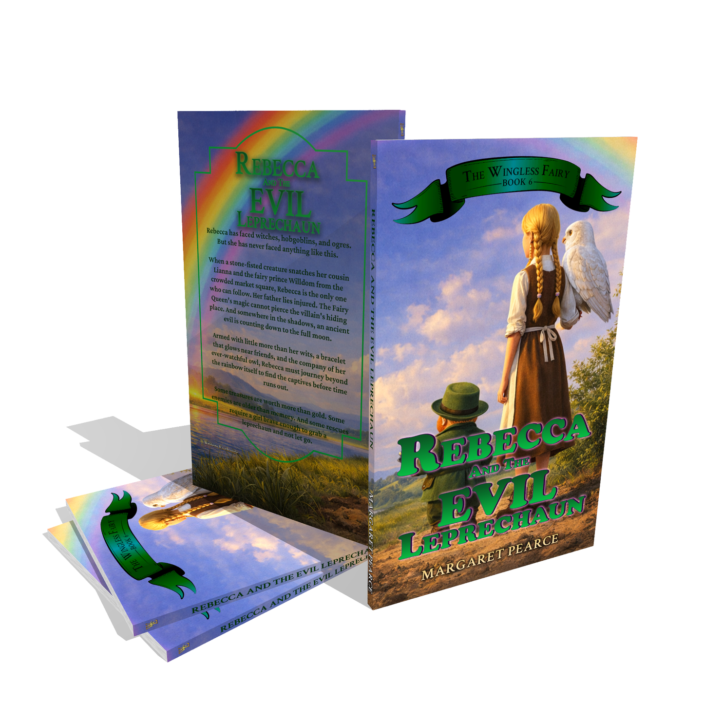The Wingless Fairy Series Book 6: Rebecca and the Evil Leprechaun by Margaret Pearce