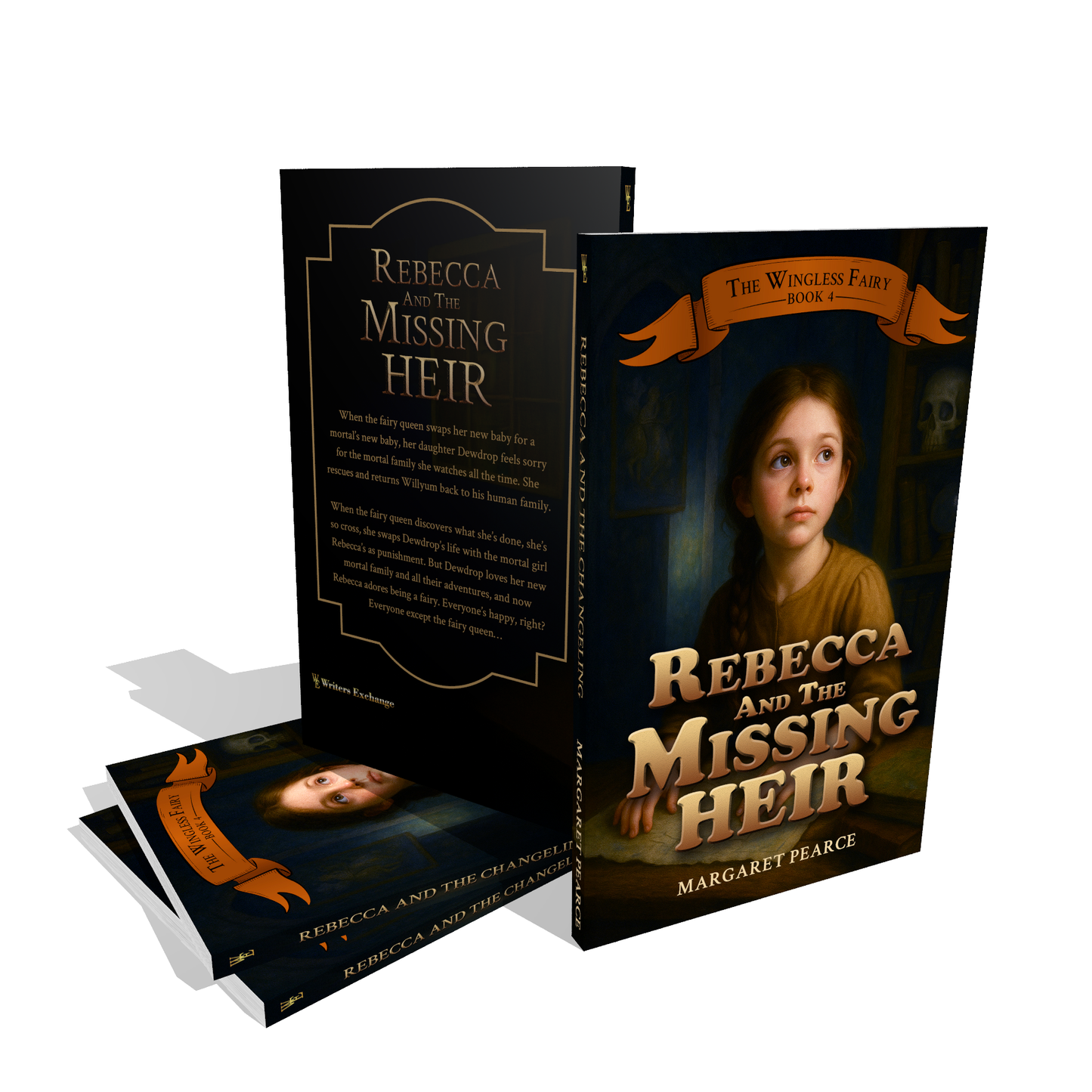 The Wingless Fairy Series Book 4: Rebecca and the Missing Heir by Margaret Pearce