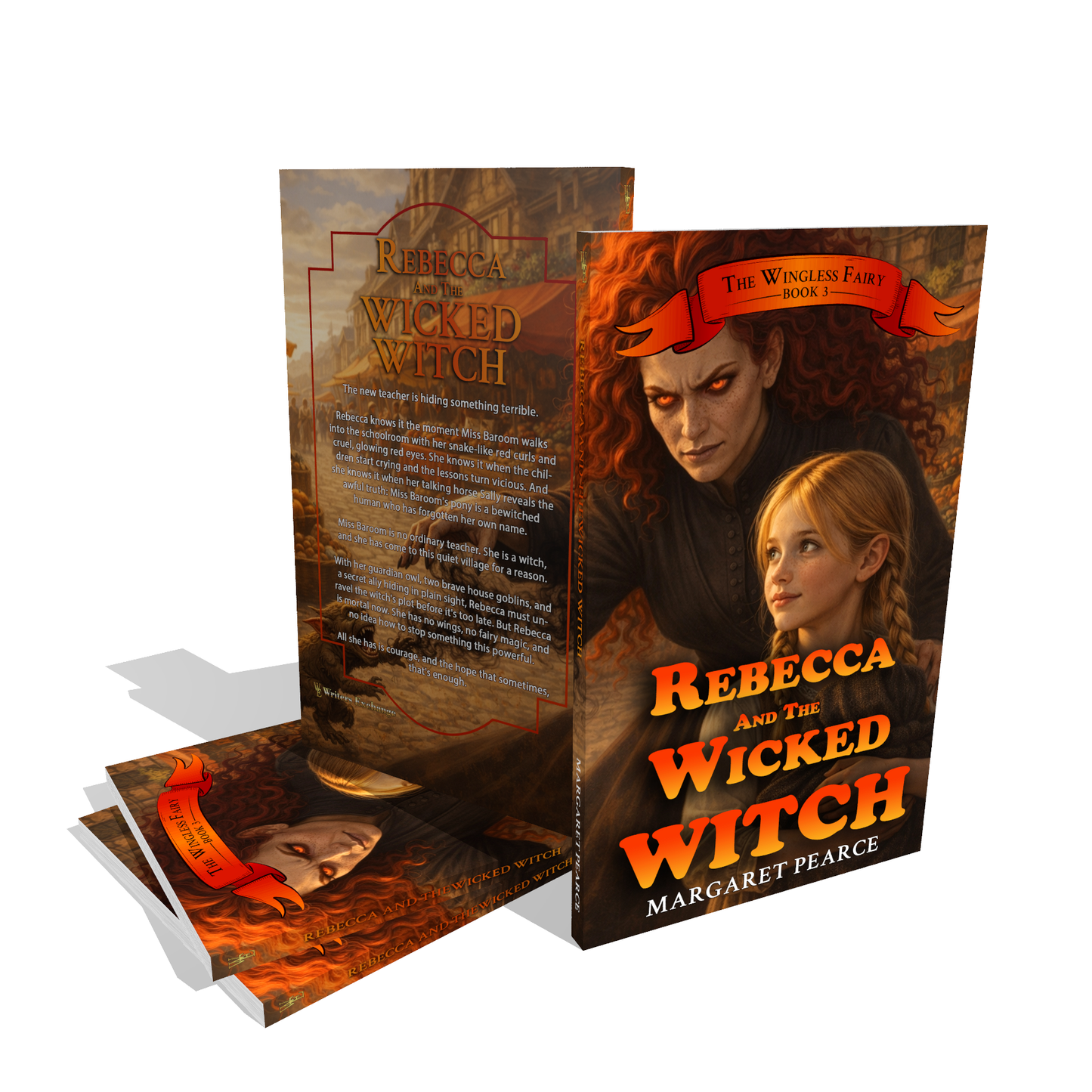 The Wingless Fairy Series Book 3: Rebecca and the Wicked Witch by Margaret Pearce
