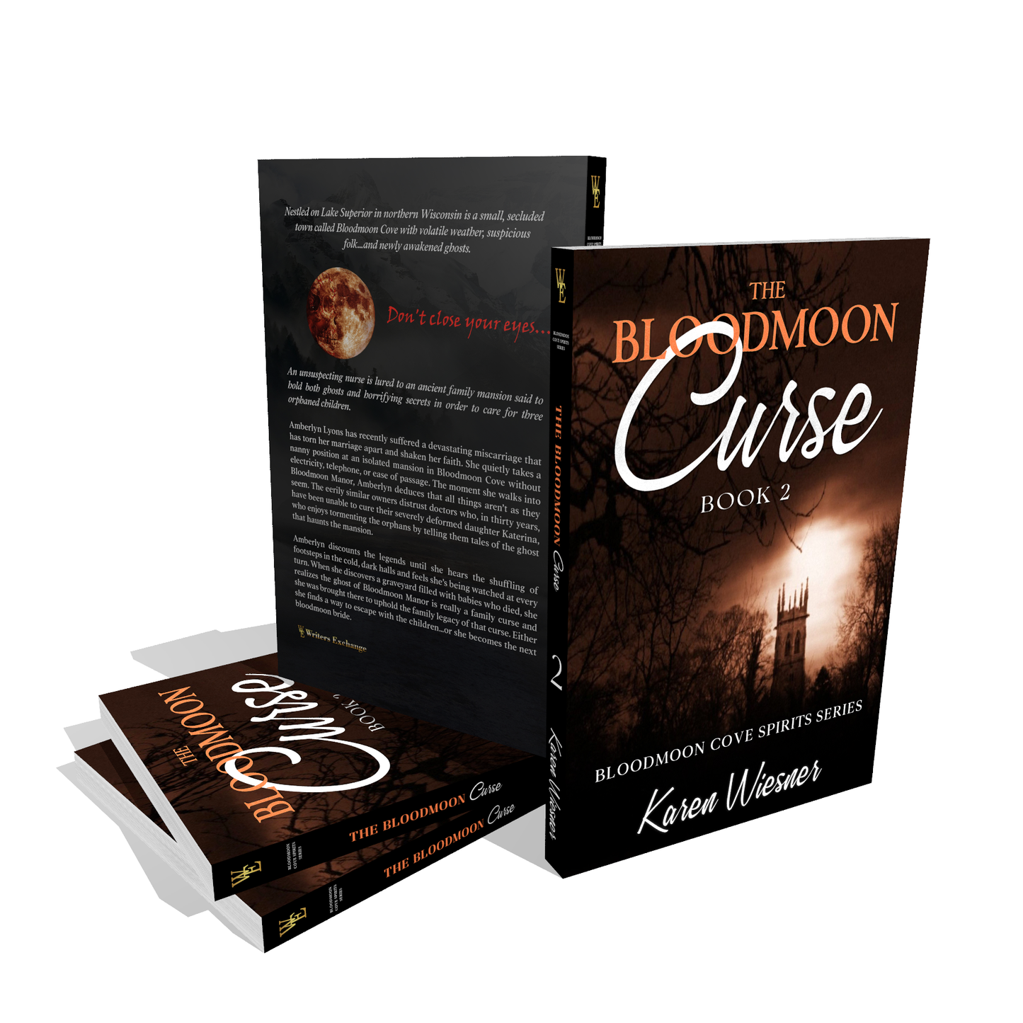 Bloodmoon Cove Spirits Series, Book 2: The Bloodmoon Curse by Karen Wiesner