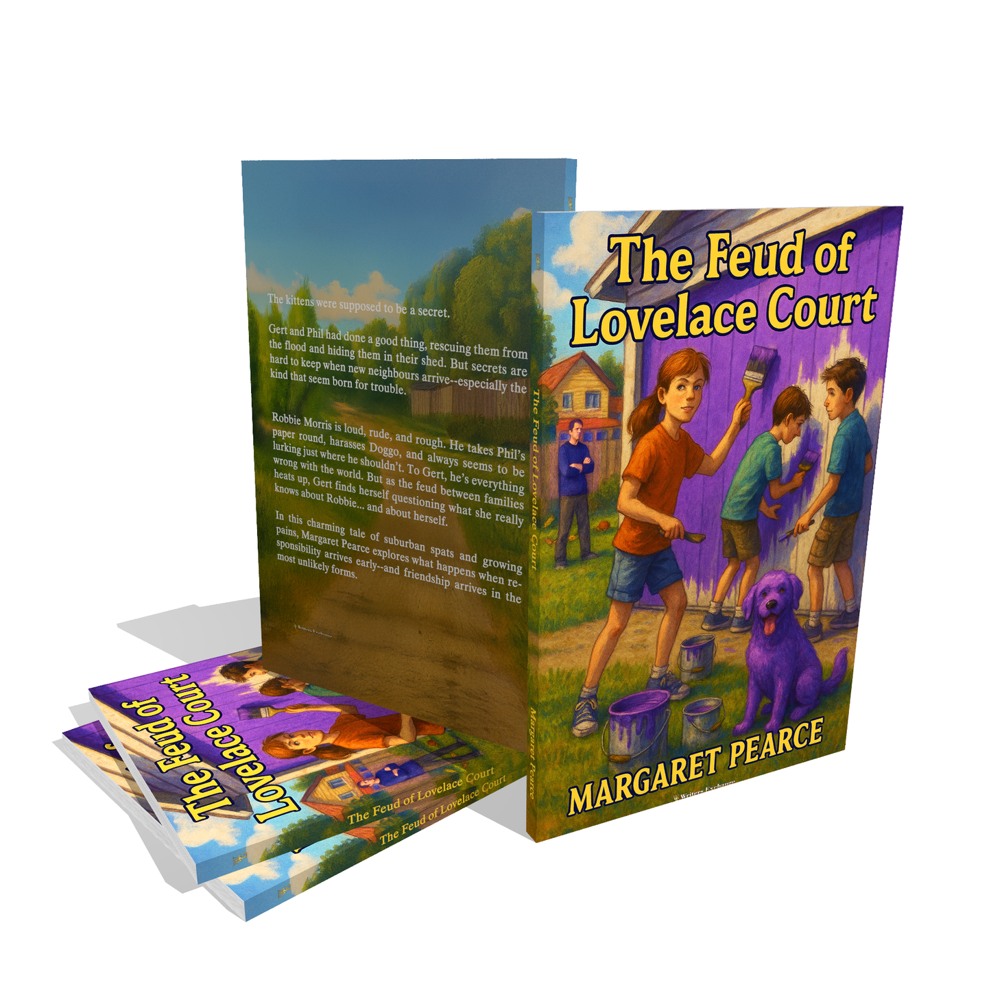 The Feud of Lovelace Court by Margaret Pearce