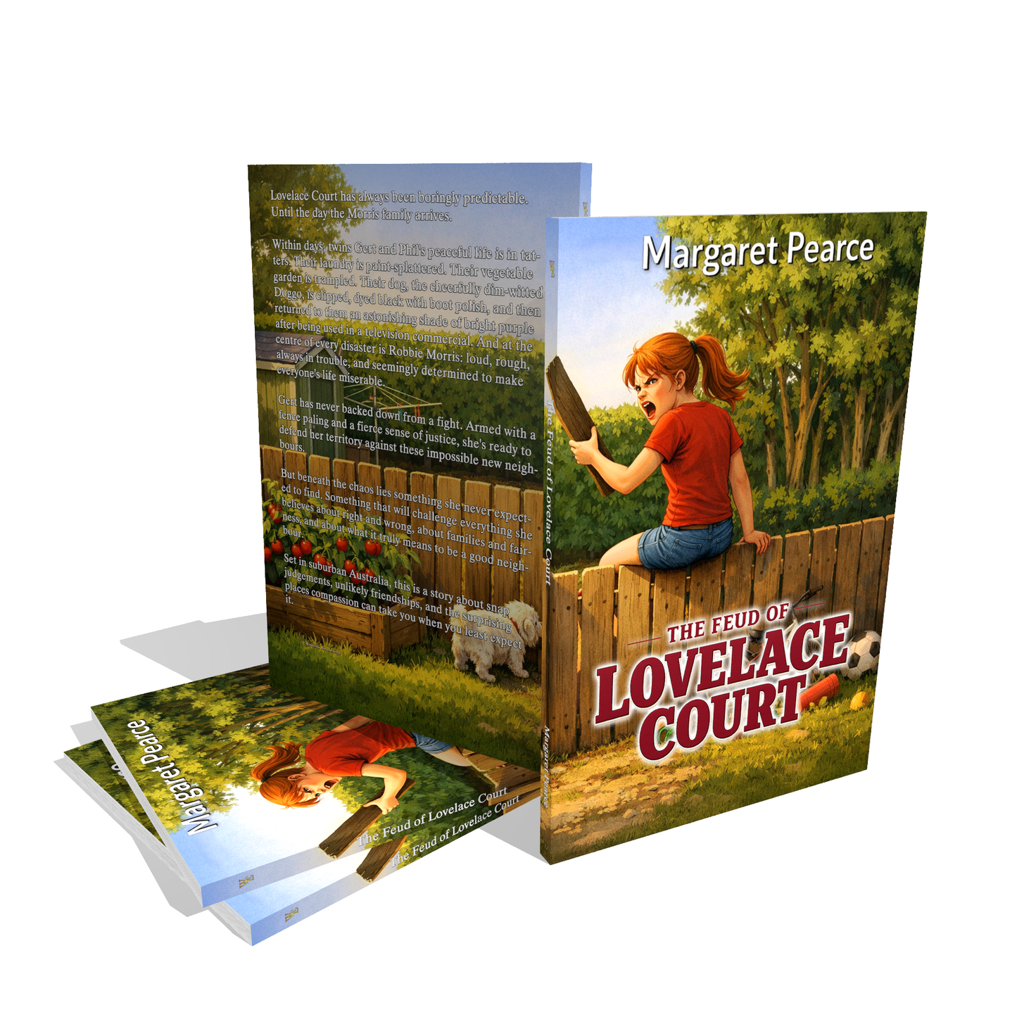 The Feud of Lovelace Court by Margaret Pearce