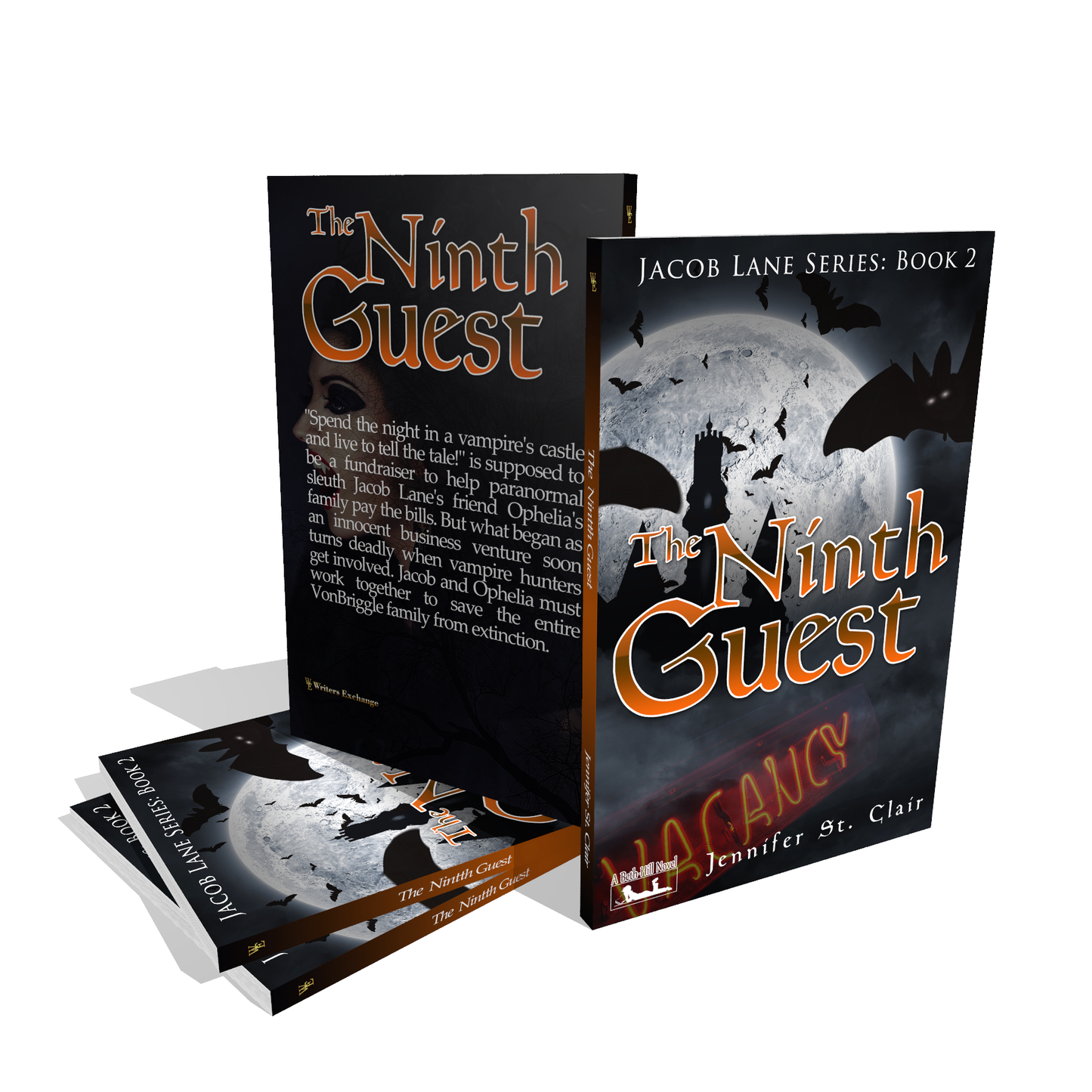 A Beth-Hill Novel: Jacob Lane Series Book 2: The Ninth Guest by Jennifer St. Clair