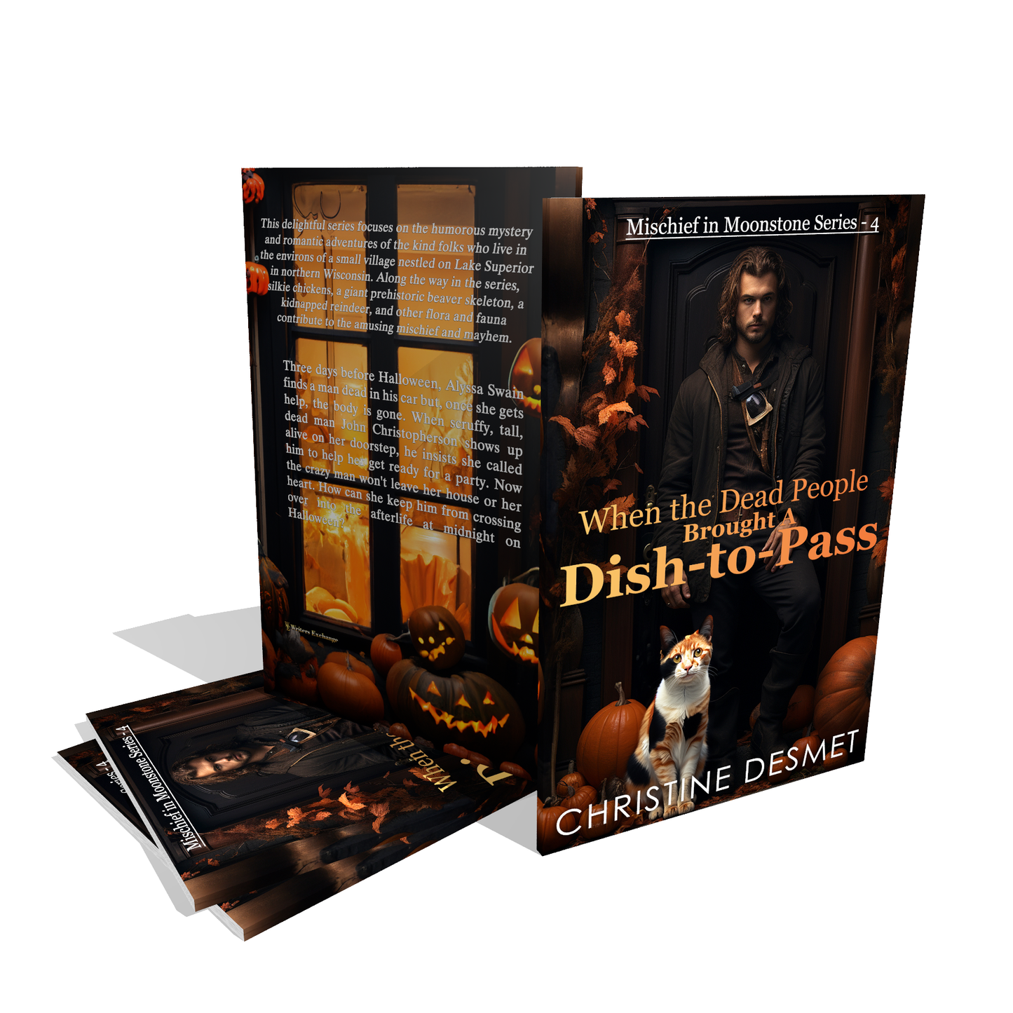 Mischief in Moonstone Series, Novella 4: When the Dead People Brought a Dish-to-Pass by Christine DeSmet