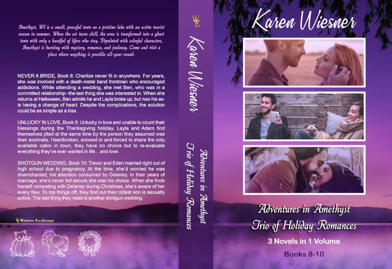 Adventures in Amethyst Trio of Holiday Romances by Karen Wiesner