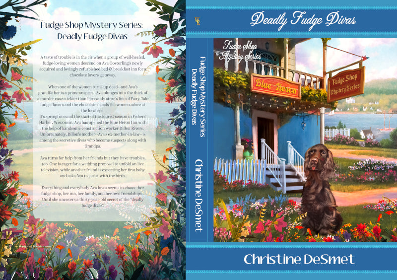 Fudge Shop Mystery Series: Deadly Fudge Divas by Christine Desmet