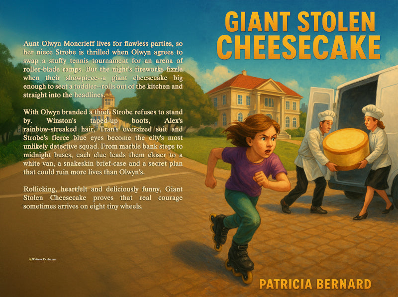 Giant Stolen Cheesecake by Patricia Bernard