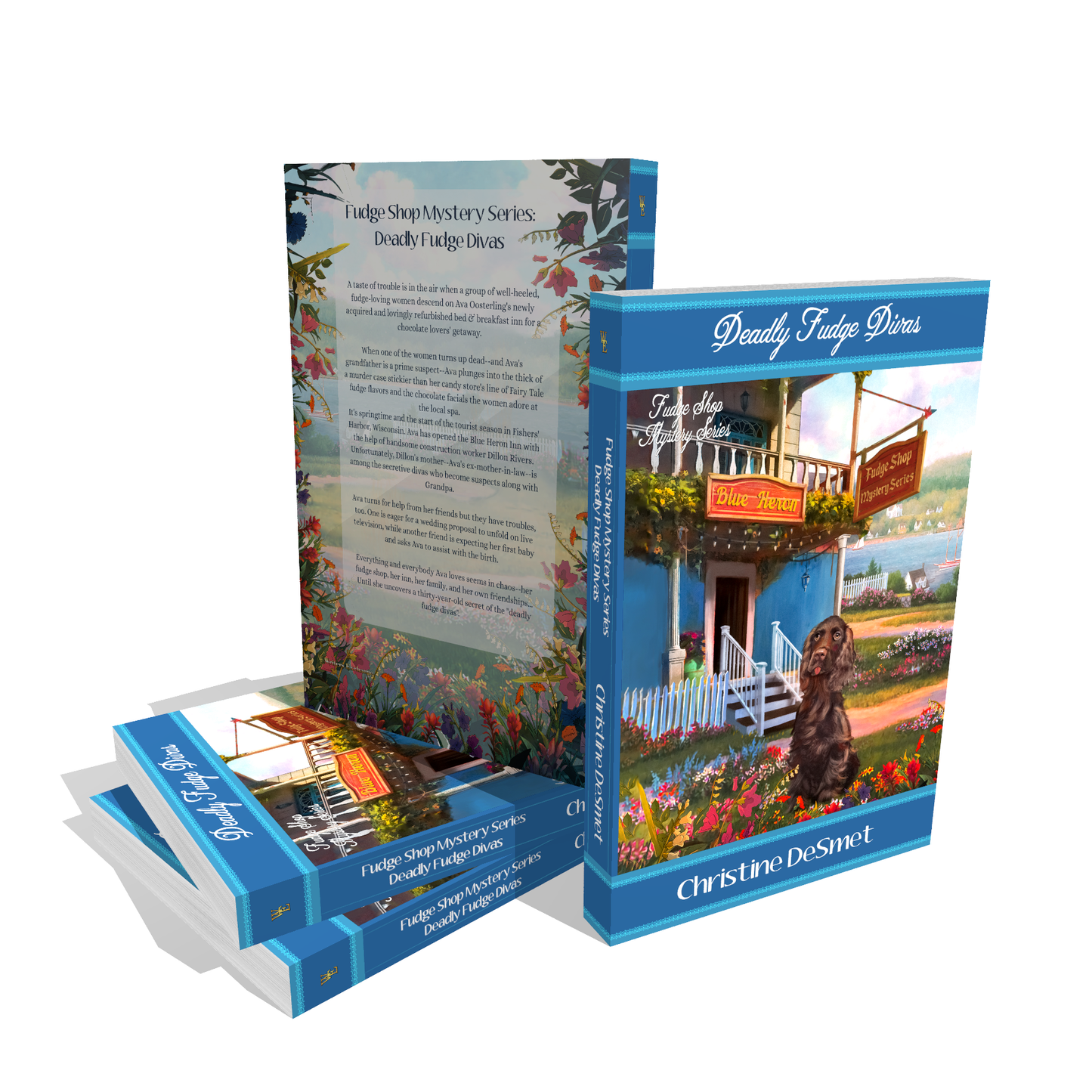 Fudge Shop Mystery Series: Deadly Fudge Divas by Christine Desmet