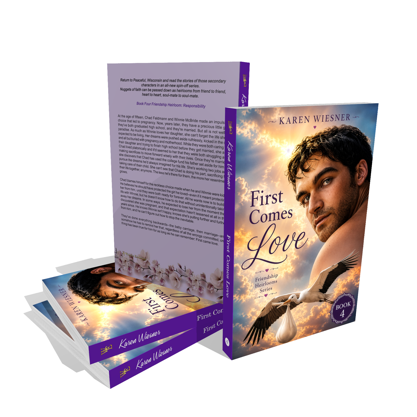 Friendship Heirlooms Series, Book 4: First Comes Love by Karen Wiesner