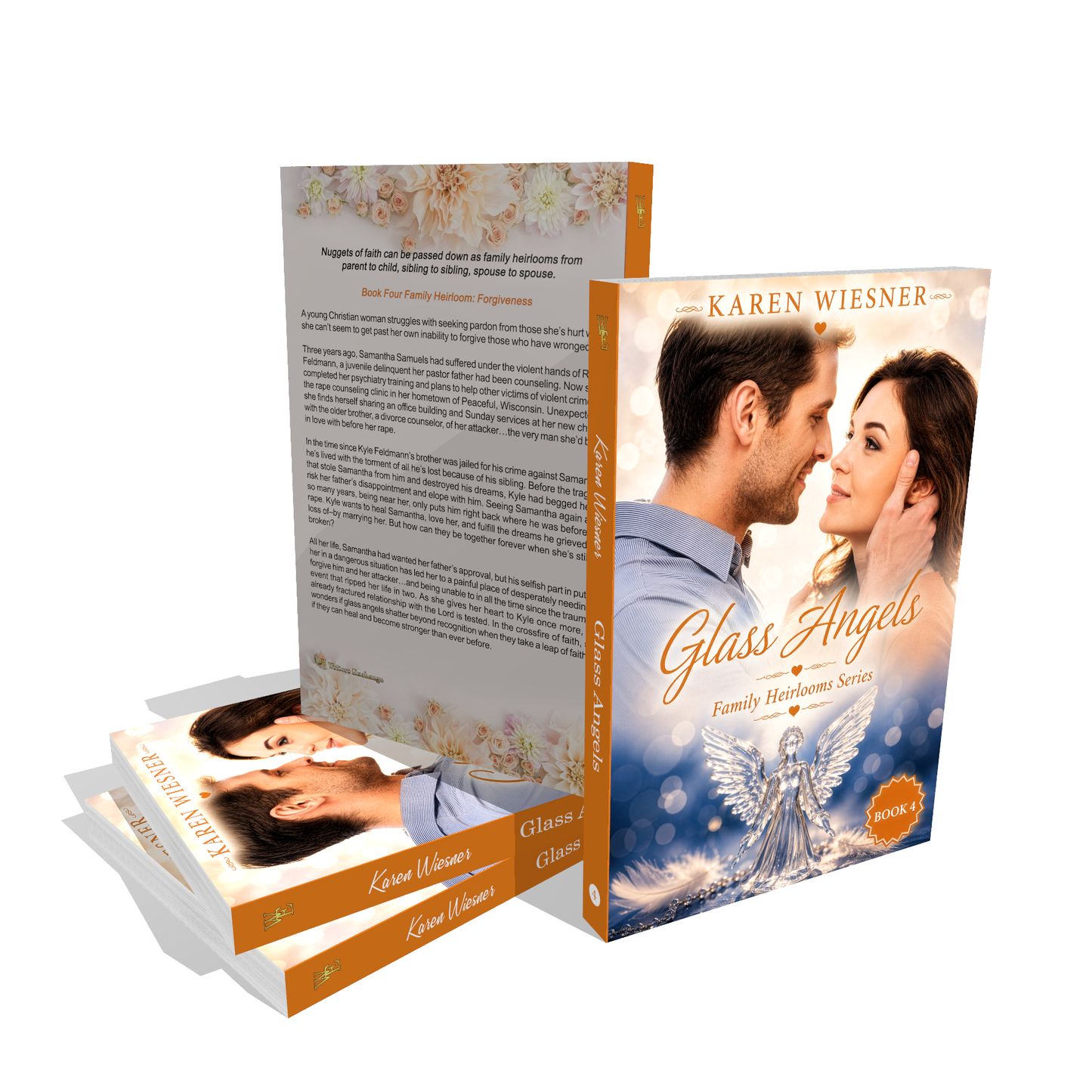 Family Heirlooms Series, Book 4: Glass Angels by Karen Wiesner