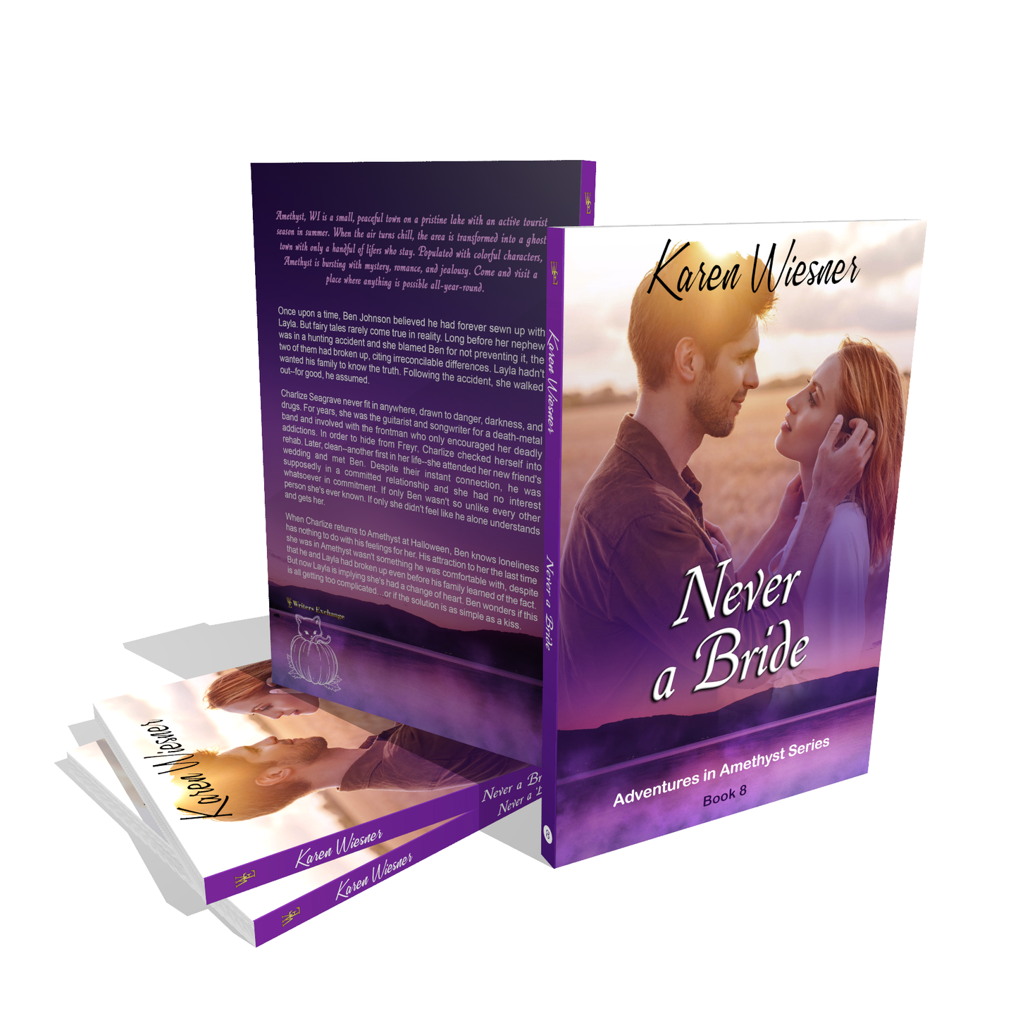 Adventures in Amethyst Series, Book 8: Never a Bride by Karen Wiesner