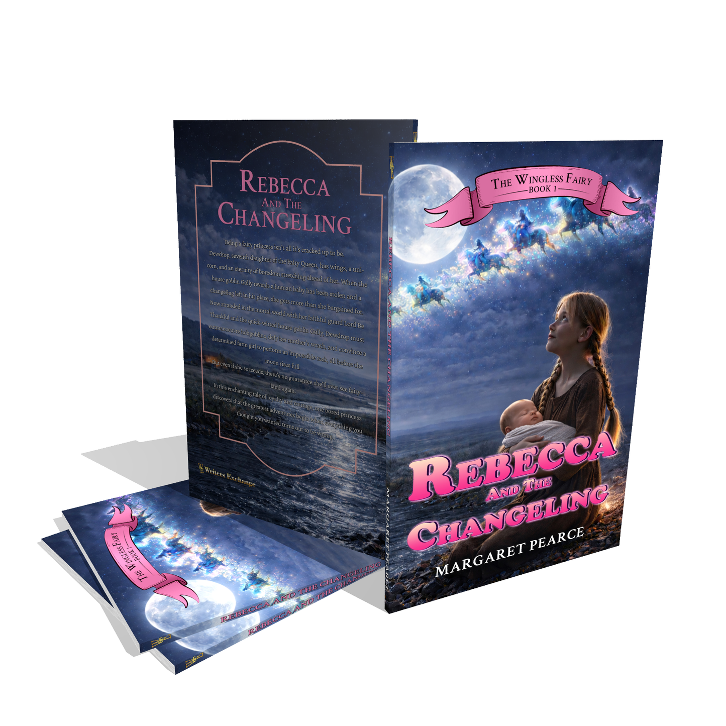The Wingless Fairy Series Book 1: Rebecca and the Changeling by Margaret Pearce