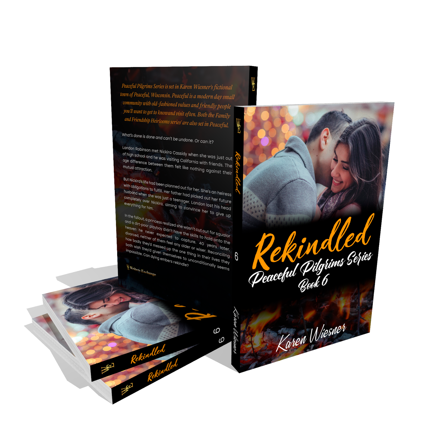 Peaceful Pilgrims Series, Book 6: Rekindled by Karen Wiesner