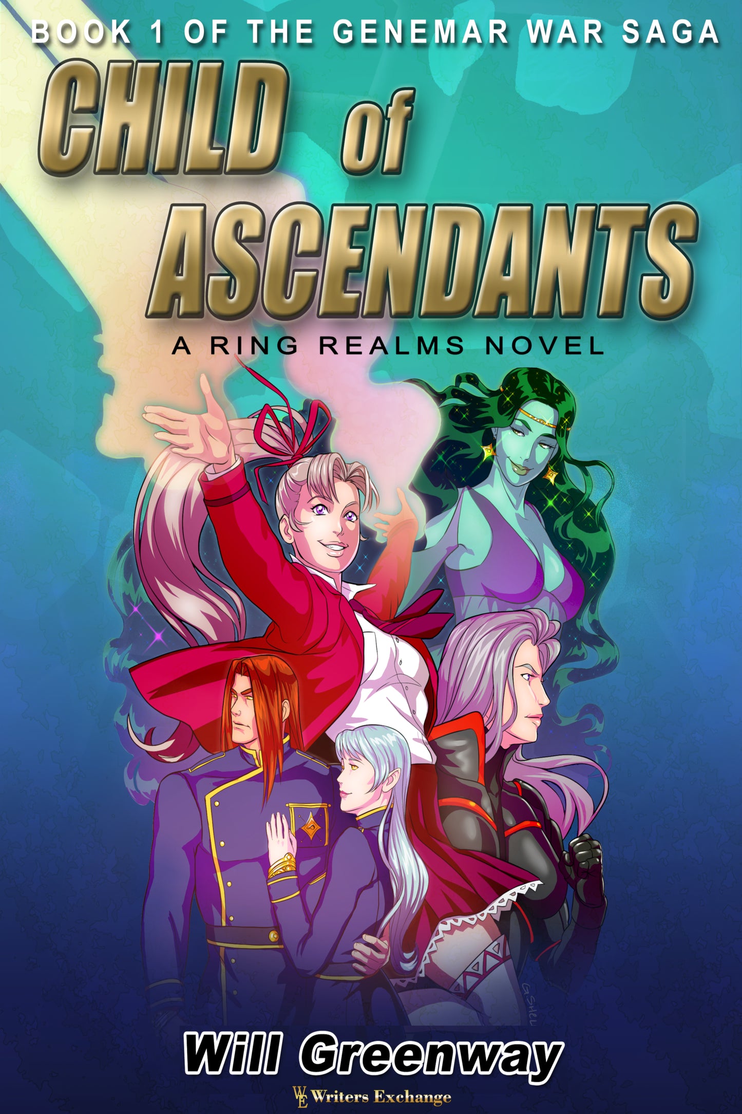 A Ring Realms Novel: Genemar War Saga Book 1: Child of Ascendants by Will Greenway