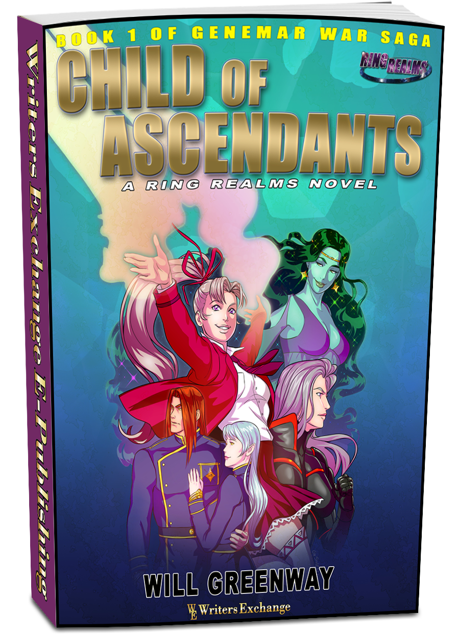 A Ring Realms Novel: Genemar War Saga Book 1: Child of Ascendants by Will Greenway
