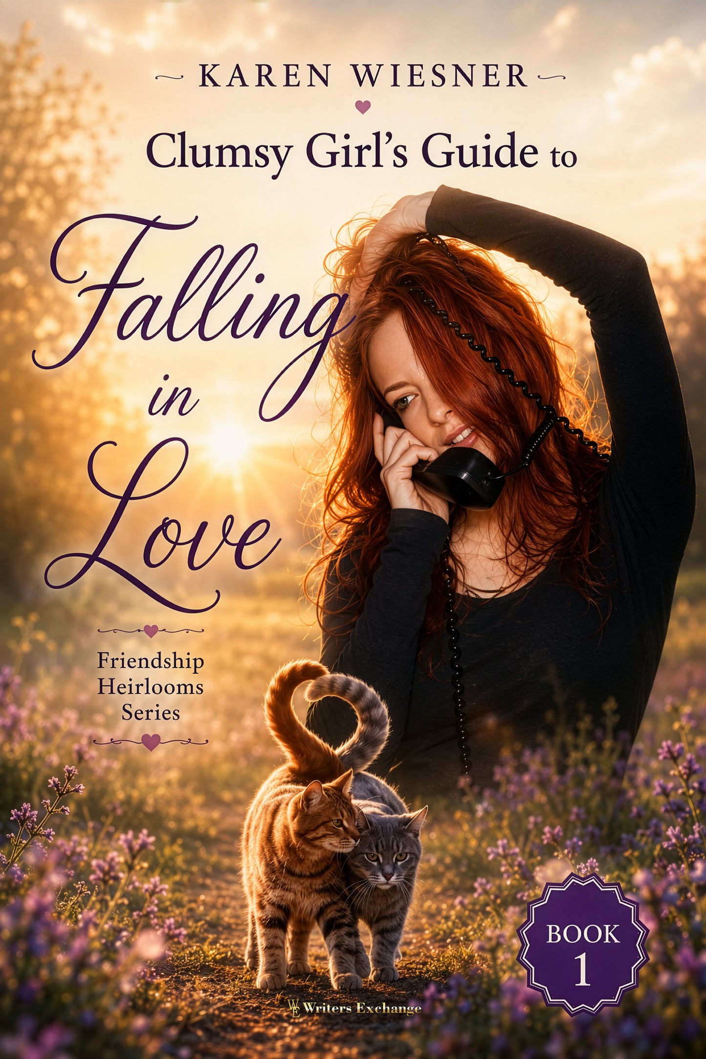 Friendship Heirlooms Series, Book 1: Clumsy Girl's Guide to Falling in Love by Karen Wiesner