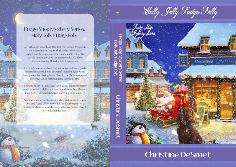 Fudge Shop Mystery Series: Holly Jolly Fudge Folly by Christine DeSmet