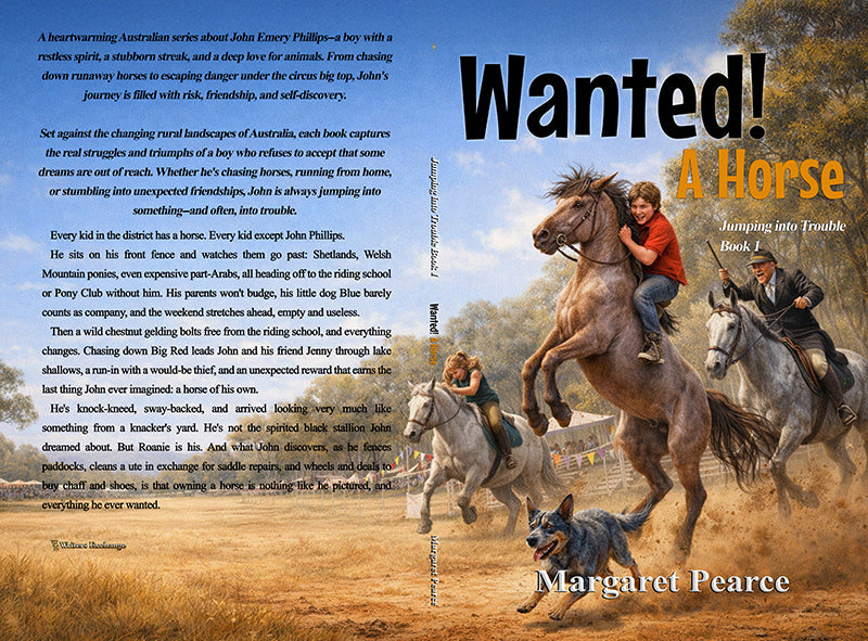 Jumping Into Trouble Series Book 1: Wanted! A Horse by Margaret Pearce