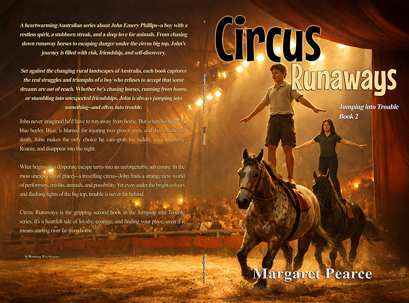 Jumping Into Trouble Series Book 2: Circus Runaways by Margaret Pearce
