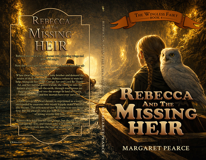 The Wingless Fairy Series Book 4: Rebecca and the Missing Heir by Margaret Pearce