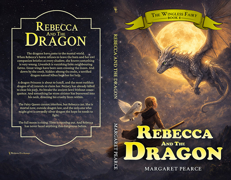 The Wingless Fairy Series Book 8: Rebecca and the Dragon by Margaret Pearce
